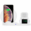 3-in-1 Multi Device Wireless Charging Dock Station compatible with Apple iPhone, Samsung, Android, iWatch, Airpods, Google Pixel