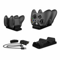 Thumbnail for Controller Charger Dock compatible with Xbox Controllers | Charging Dock Station - includes 2 Rechargeable Battery Pack