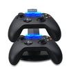 Controller Charger Stand compatible with Xbox One Controllers | Charging Dock Stations with LED Lights